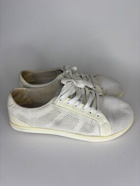 Xero Shoes Dillon White Knit Minimalist Barefoot Sneakers Womens Size 7.5